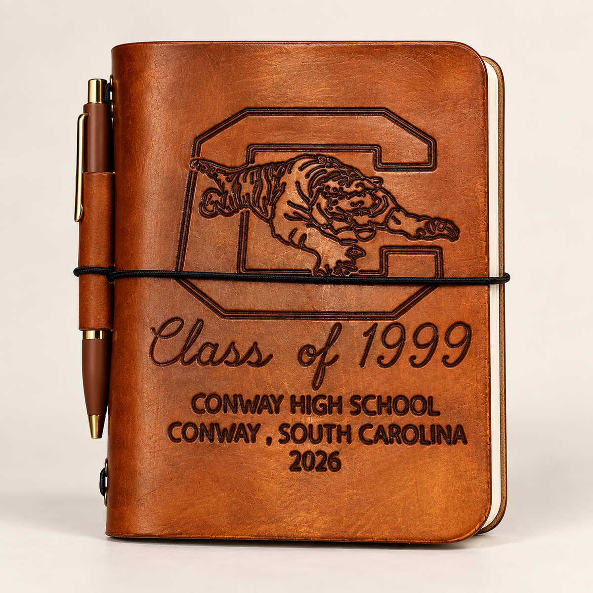 Class of 1999 Leather Journal- Big C