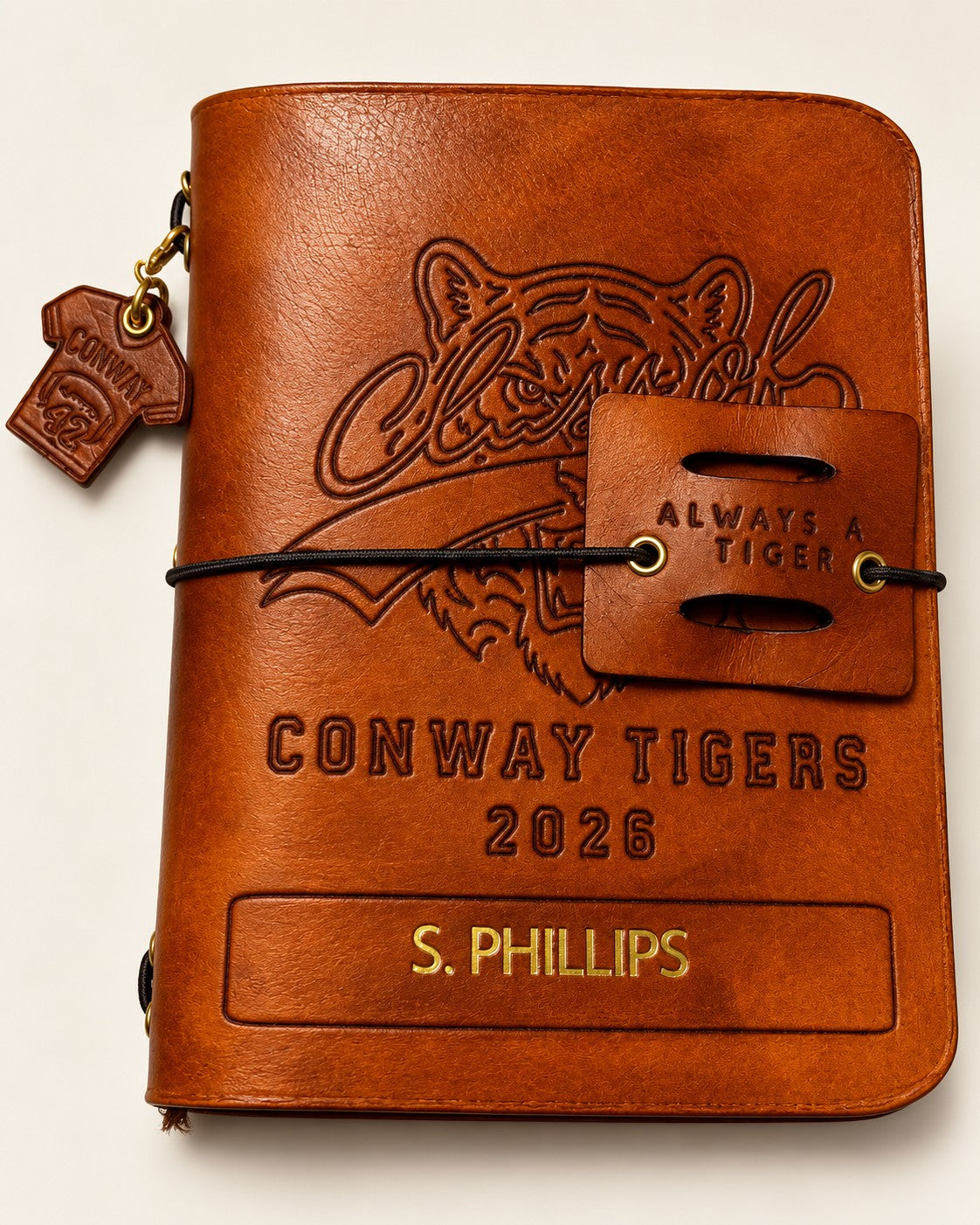 Class of 1999 Leather Journal Cover Keepsake