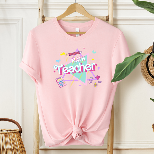 "MATH TEACHER" TSHIRT