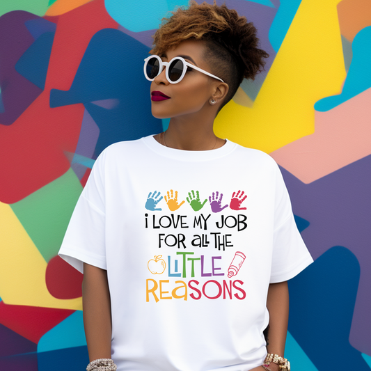 "I LOVE MY JOB" TSHIRT