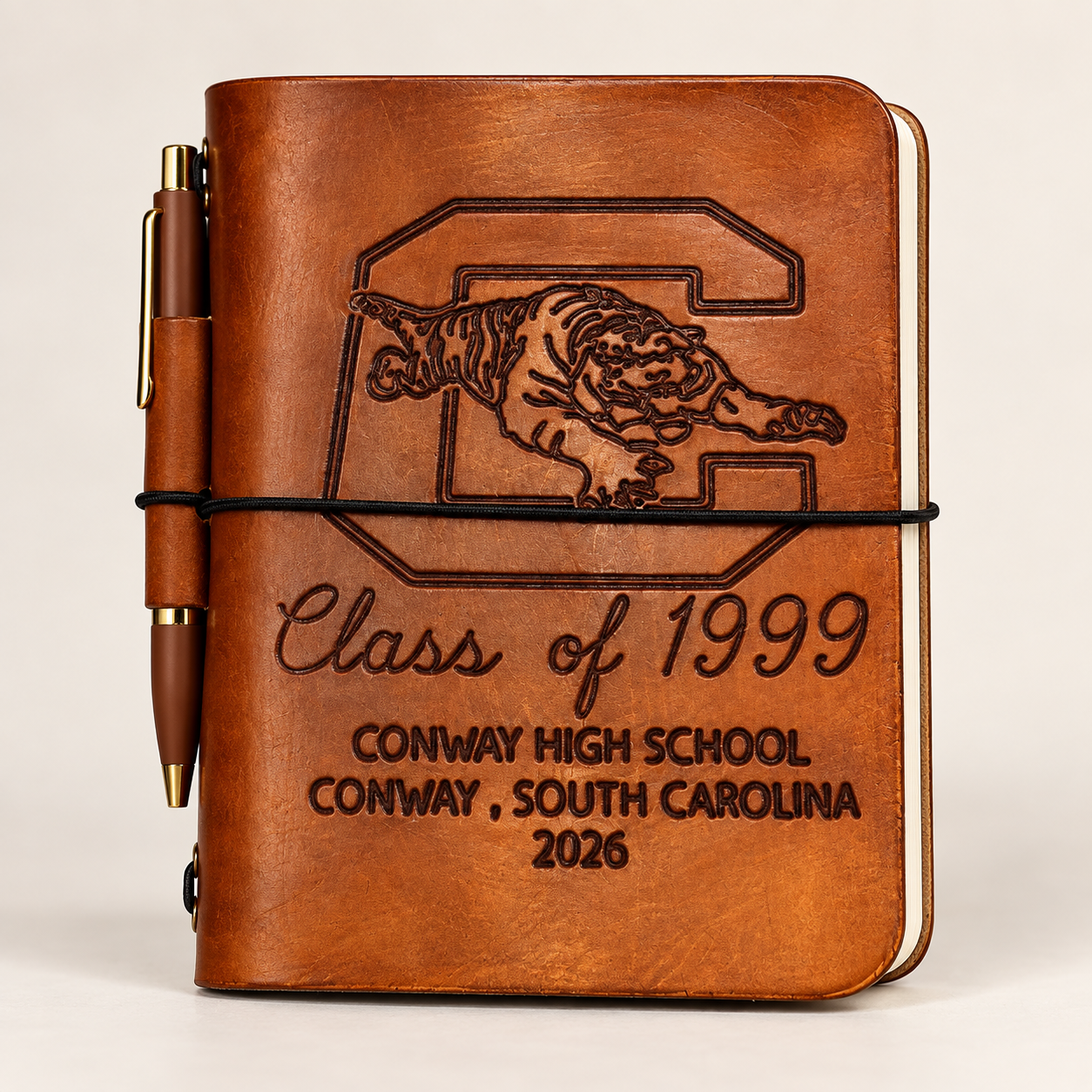 Class of 1999 Leather Journal- Big C