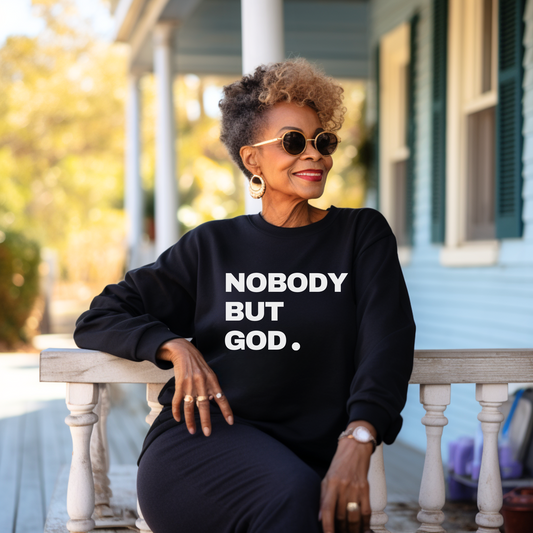 "NOBODY BUT GOD" T-SHIRT