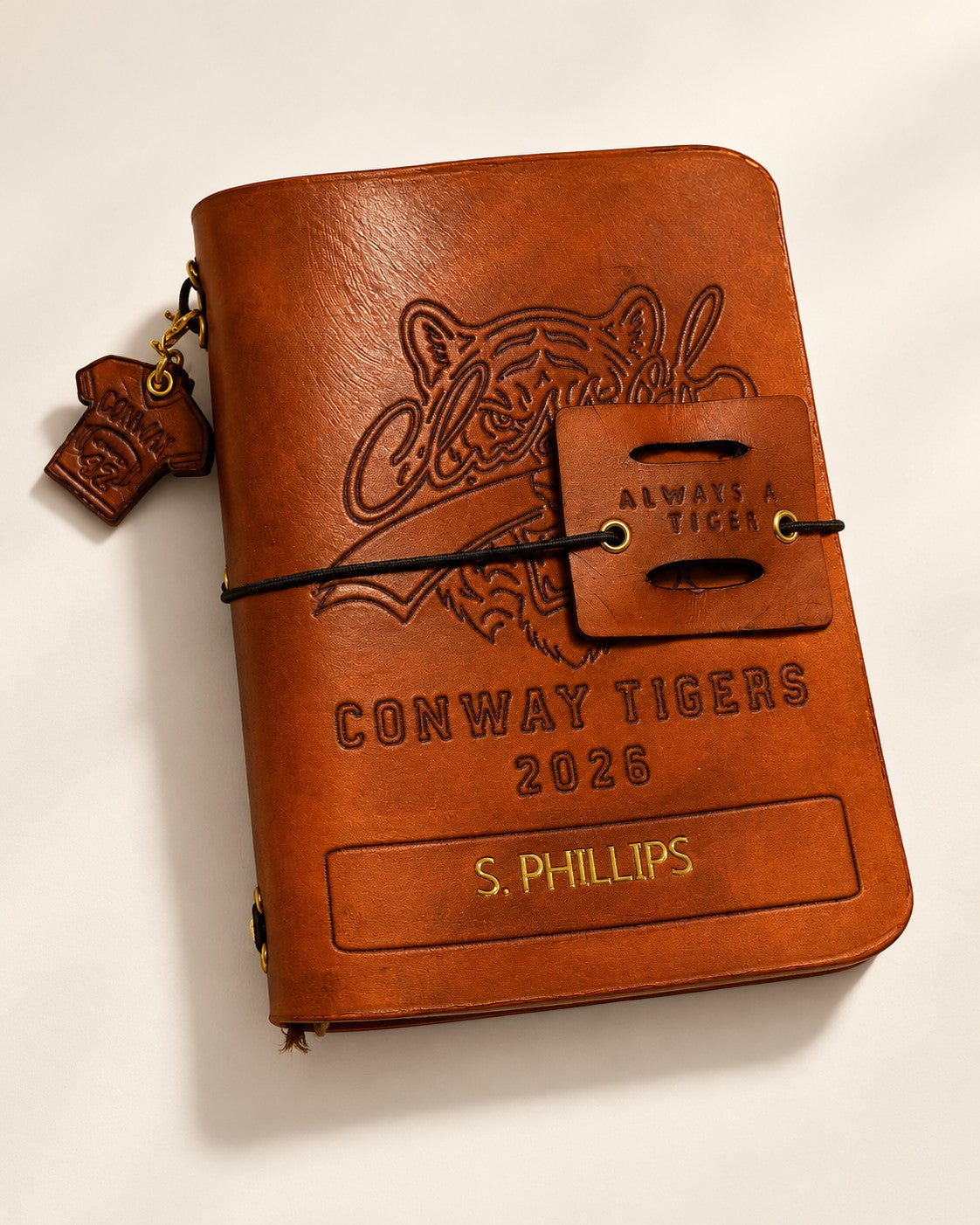 Class of 1999 Leather Journal Cover Keepsake
