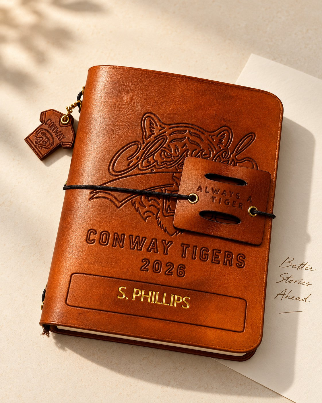 Class of 1999 Leather Journal Cover Keepsake
