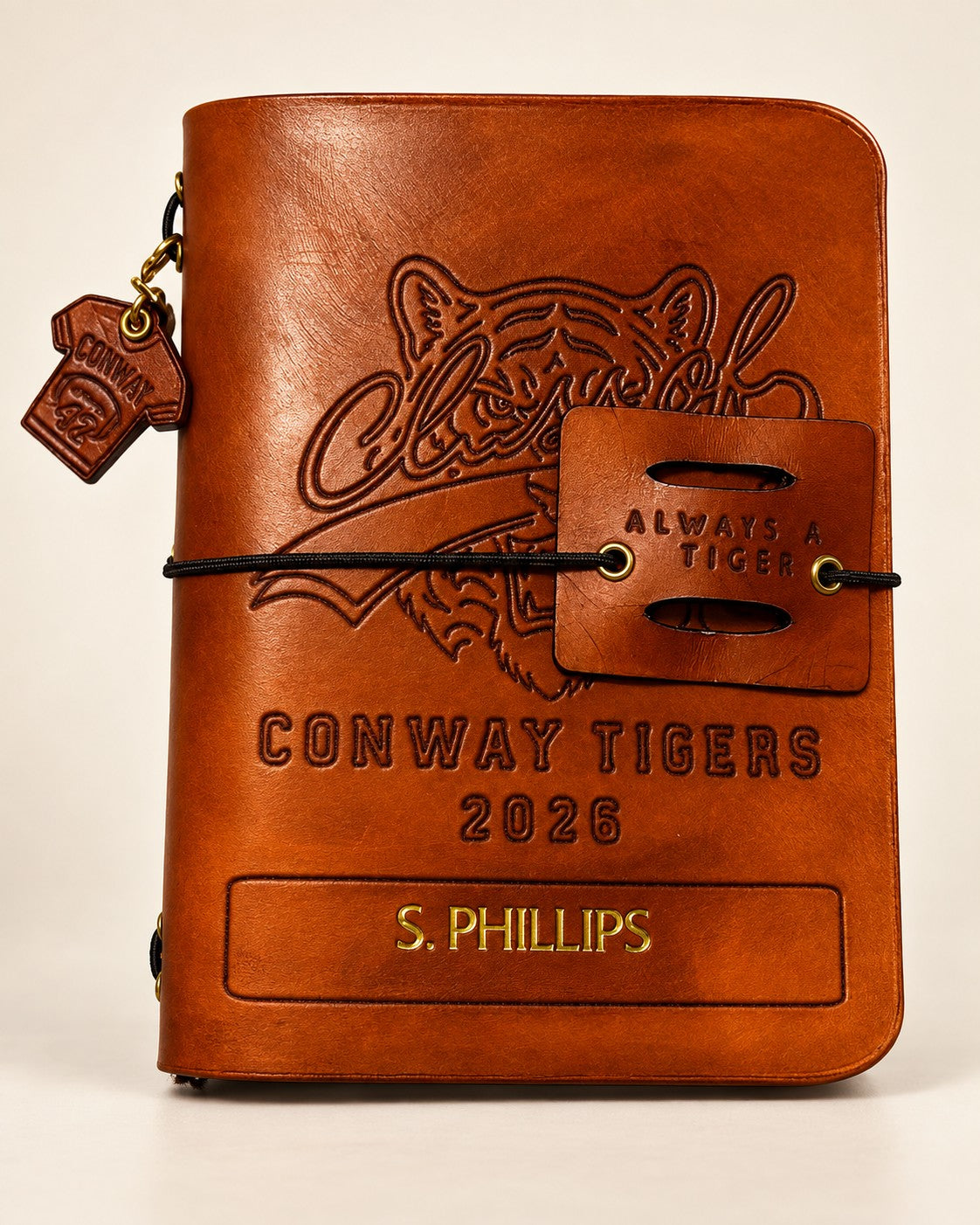 Class of 1999 Leather Journal Cover Keepsake
